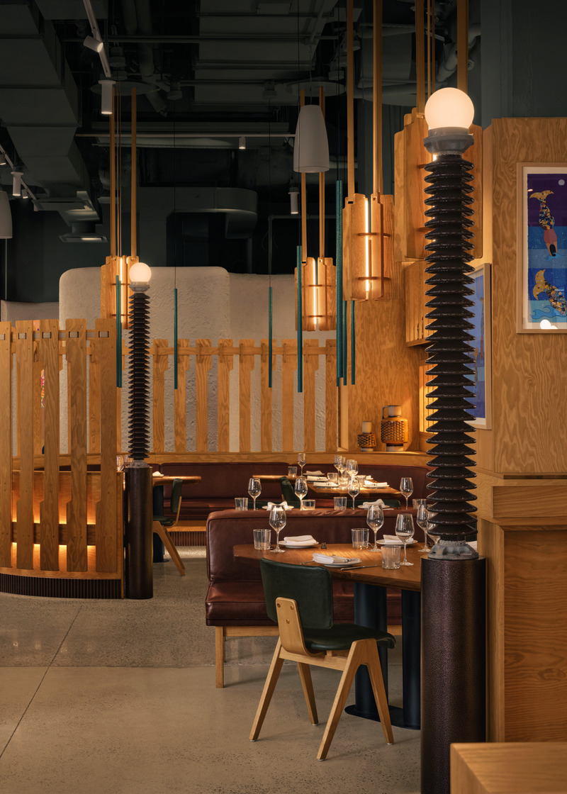 Press kit | 1301-09 - Press release | Hav & Mar: A Culinary Convergence of Cultural Diversity - Atelier Zébulon Perron - Commercial Interior Design - Hav &amp; Mar - Photo credit: Alex Lesage