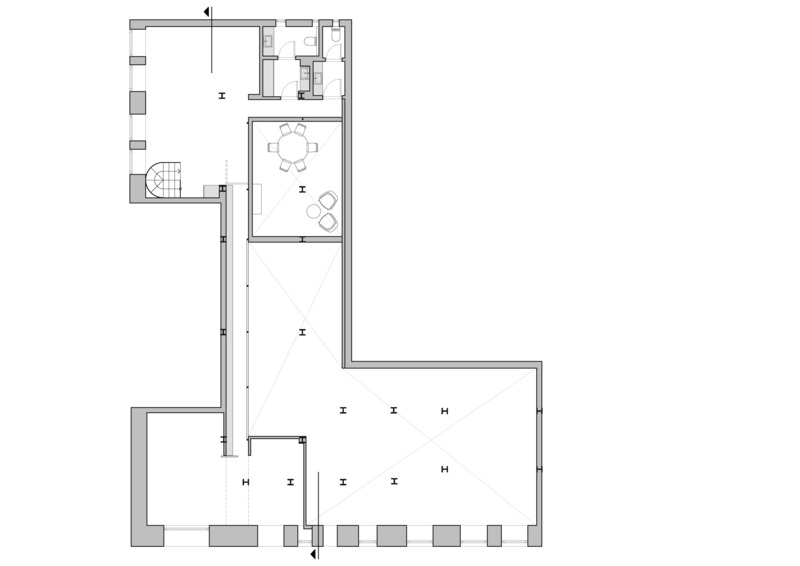 Press kit | 4016-03 - Press release | Tarq Gallery - Squareworks - Art - Mezzanine floor plan - Photo credit: Squareworks