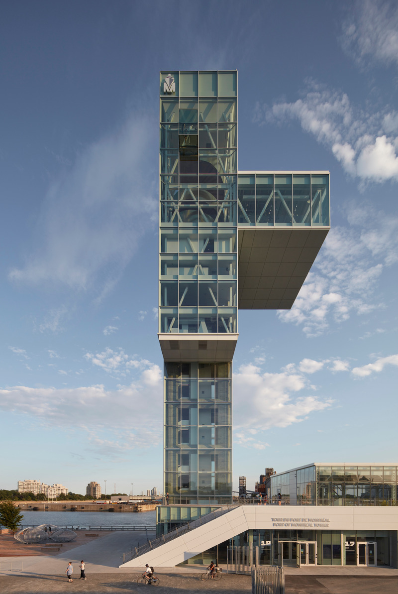Dossier de presse | 952-34 - Communiqué de presse | Tour du Port de Montréal et Grand Quai - Provencher_Roy and NIPPAYSAGE - Architecture commerciale - Tour du Port de Montréal - Crédit photo : James Brittain
