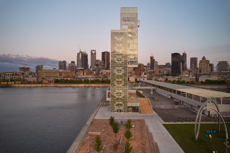 Dossier de presse | 952-34 - Communiqué de presse | Tour du Port de Montréal et Grand Quai - Provencher_Roy and NIPPAYSAGE - Architecture commerciale -  <p class="">Grand Quai &amp; Tour du Port de Montréal</p>  - Crédit photo : Nanne Springer