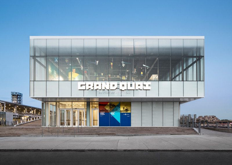 Dossier de presse | 952-34 - Communiqué de presse | Tour du Port de Montréal et Grand Quai - Provencher_Roy and NIPPAYSAGE - Architecture commerciale - Grand Quai - Crédit photo : Stéphane Brügger