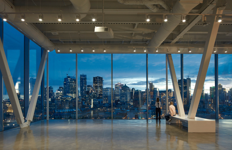 Dossier de presse | 952-34 - Communiqué de presse | Tour du Port de Montréal et Grand Quai - Provencher_Roy and NIPPAYSAGE - Architecture commerciale -  <p class="">Tour du Port de Montréal</p>  - Crédit photo : James Brittain