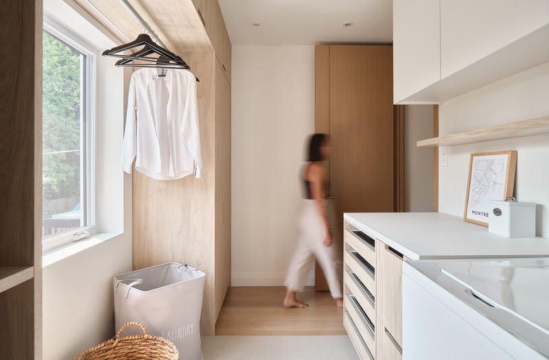 Dossier de presse | 6870-01 - Communiqué de presse | La maison au grand cœur - Entre Quatre Murs - Design d’intérieur résidentiel - Crédit photo : Phil Bernard