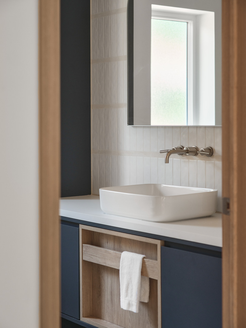 Dossier de presse | 6870-01 - Communiqué de presse | La maison au grand cœur - Entre Quatre Murs - Design d’intérieur résidentiel - Crédit photo : Phil Bernard