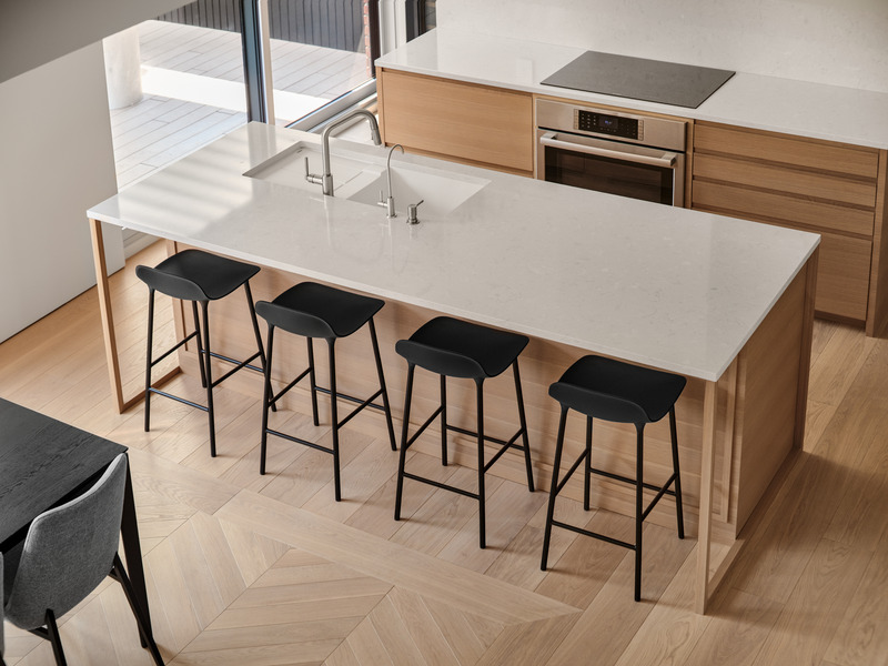 Dossier de presse | 6870-01 - Communiqué de presse | La maison au grand cœur - Entre Quatre Murs - Design d’intérieur résidentiel - Crédit photo : Phil Bernard
