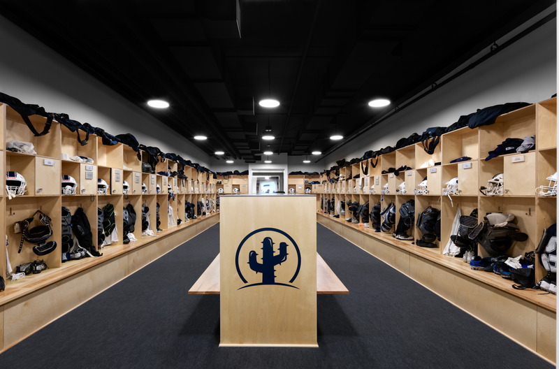 Press kit | 1317-23 - Press release | Complexe Sportif et Culturel Collège Notre Dame: Social Architecture for the Mind, the Heart, and the Body - ACDF Architecture - Commercial Interior Design - Photo credit: Adrien Williams