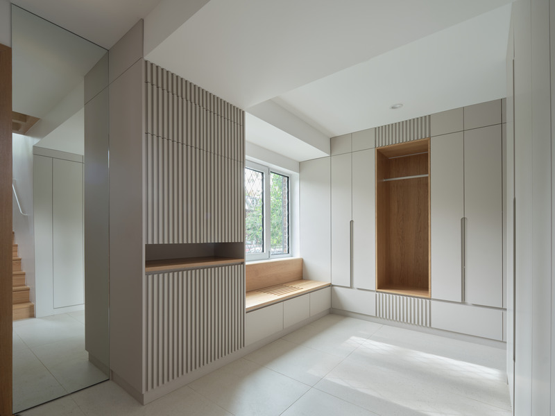 Press kit | 3213-02 - Press release | Pine Residence - Salem Architecture - Residential Architecture - Entrance - Photo credit: Phil Bernard