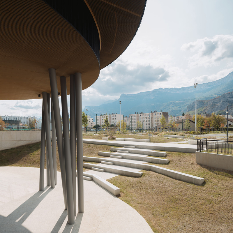 Press kit | 1170-09 - Press release | Cosmocité: A Contemporary Showcase for the Scientific Culture of Metropolitan Grenoble - ARCANE Architectes and Cardin Julien - Institutional Architecture - Photo credit: Nicolas Trouillard