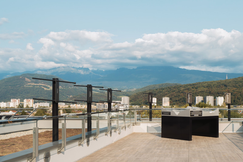 Press kit | 1170-09 - Press release | Cosmocité: A Contemporary Showcase for the Scientific Culture of Metropolitan Grenoble - ARCANE Architectes and Cardin Julien - Institutional Architecture - Photo credit: Nicolas Trouillard