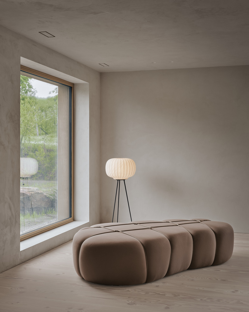 Dossier de presse | 1685-07 - Communiqué de presse | Maison Melba - Atelier L'Abri - Architecture résidentielle - Salon - Crédit photo : Alex Lesage
