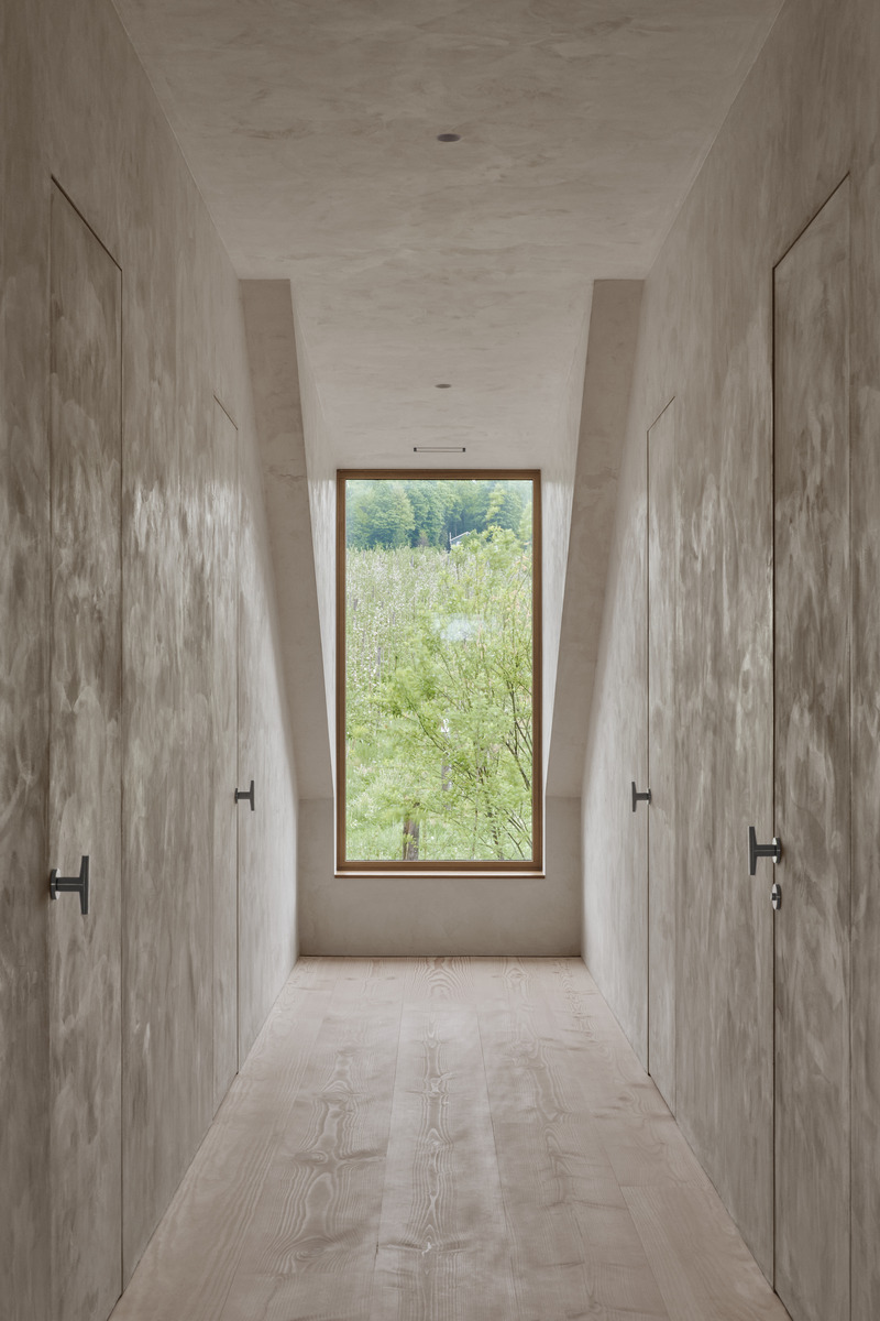 Dossier de presse | 1685-07 - Communiqué de presse | Maison Melba - Atelier L'Abri - Architecture résidentielle - Lucarne - Crédit photo : Alex Lesage