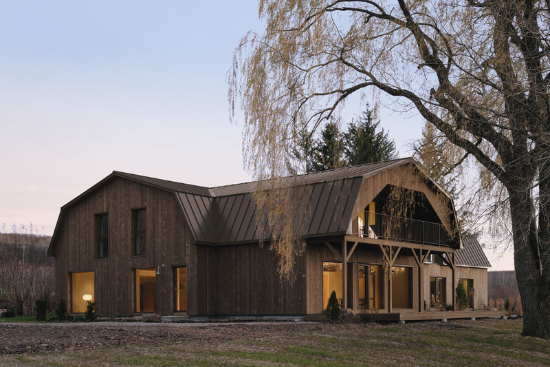 Dossier de presse | 1685-07 - Communiqué de presse | Maison Melba - Atelier L'Abri - Architecture résidentielle - Façade sur jardin - Crédit photo : Alex Lesage