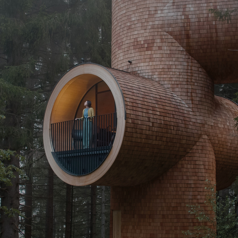 Dossier de presse | 4709-04 - Communiqué de presse | Designers of the Year Shortlist Revealed for Dezeen Awards 2023 - Dezeen - Concours - Bert dwellings by Studio Precht - Crédit photo : Immanuel Thallinger