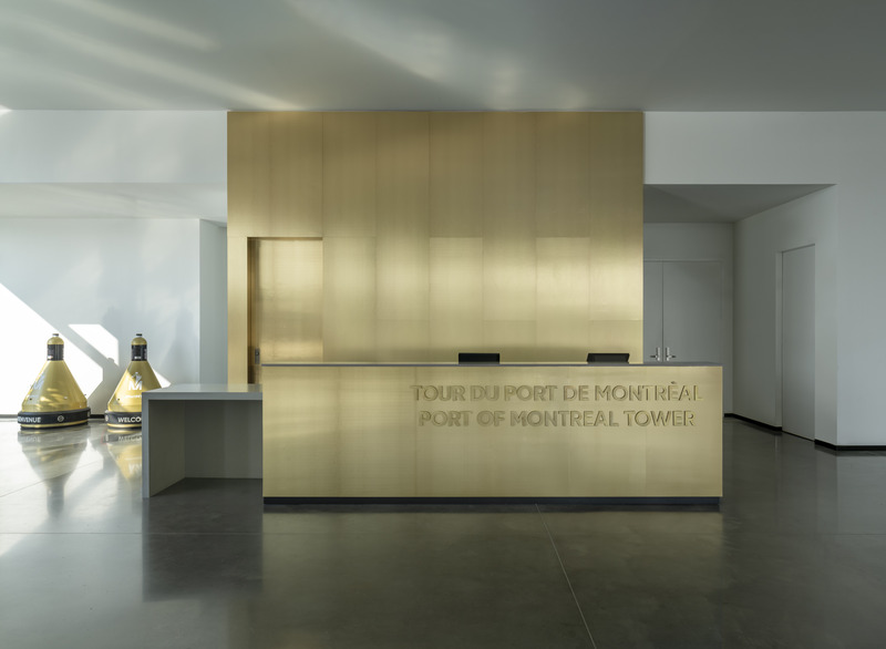 Dossier de presse | 952-34 - Communiqué de presse | Tour du Port de Montréal et Grand Quai - Provencher_Roy and NIPPAYSAGE - Architecture commerciale -  <p class="">Tour du Port de Montréal</p>  - Crédit photo : Olivier Blouin