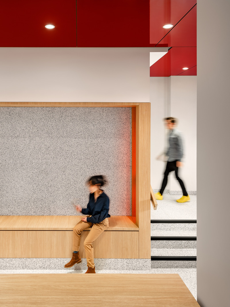Dossier de presse | 5881-04 - Communiqué de presse | The Garnet - Shakespeare Gordon Studio - Architecture résidentielle - Residential lobby - Crédit photo : Alexander Severin