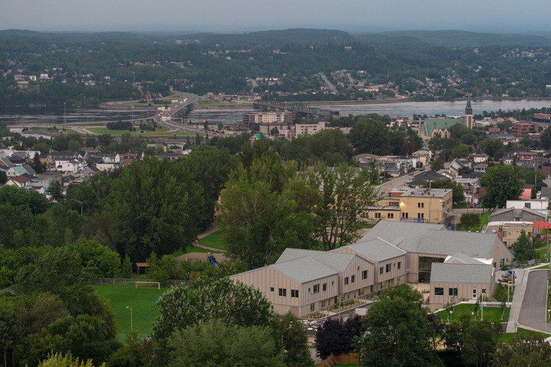 Press kit | 7340-01 - Press release | L'École de l'Étincelle Expands the Boundaries of  Conventional Schooling - Consortium Agence Spatiale, Appareil Architecture, BGLA architecture - Institutional Architecture - Photo credit: Maxime Brouillet