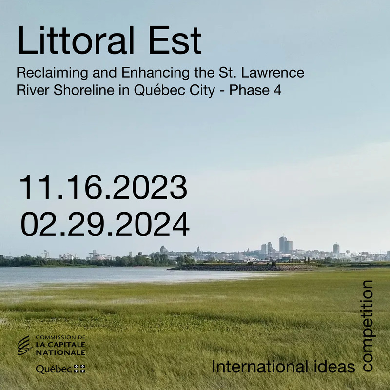 Dossier de presse | 7459-01 - Communiqué de presse | Concours d’idées international pluridisciplinaire en aménagement du territoire : Réaménagement du littoral du Saint-Laurent – Phase 4 - Commission de la capitale nationale du Québec - Concours - Crédit photo : CCNQ