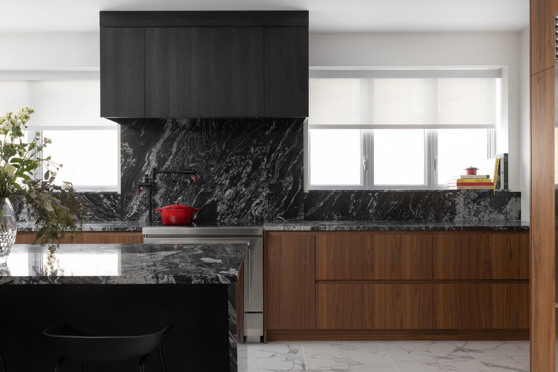 Press kit | 3322-02 - Press release | The Earnscliffe House - Le Borgne Rizk Architecture - Residential Architecture - Cuisine - Photo credit: Studio CRBN