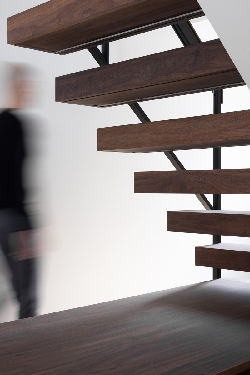 Press kit | 3322-02 - Press release | The Earnscliffe House - Le Borgne Rizk Architecture - Residential Architecture - Escalier  - Photo credit: Studio CRBN