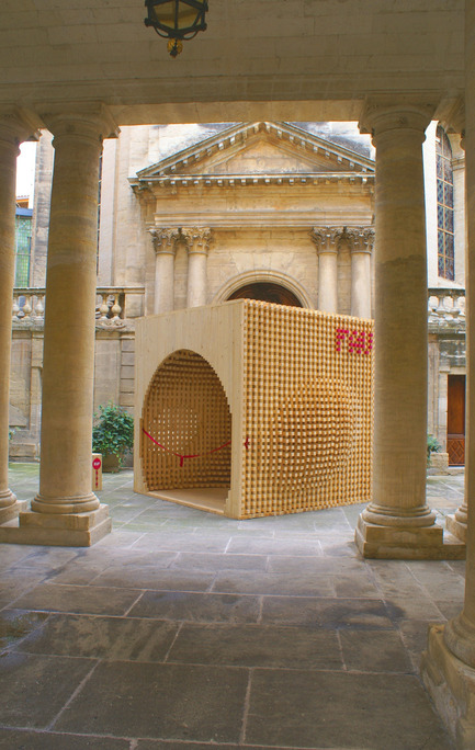 Press kit | 982-02 - Press release | Opening of the Festival of Lively Architecture 2012 Tuesday, June 12 - 6:30 p.m. - Association Champ Libre - Festival des Architectures Vives (FAV) - Event + Exhibition - Pavillon d’accueil du FAV - Photo credit: FAV