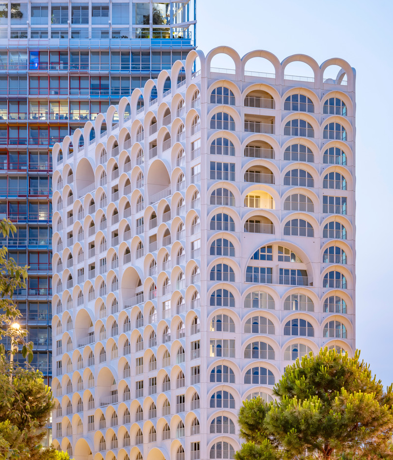 Press kit | 1151-13 - Press release | La Porte Bleue: An Open Door to the Mediterranean - PietriArchitectes - Residential Architecture - La Porte Bleue, Marseille, PietriArchitectes - Photo credit: Luc Boegly