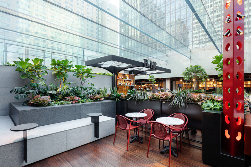 Dossier de presse | 1303-12 - Communiqué de presse | Ouverture officielle du Cathcart Restaurants et Biergarten à Place Ville Marie - Sid Lee Architecture | Menkès Shooner Dagenais LeTourneux Architectes - Design d’intérieur commercial - Crédit photo : TARMAC - Damien Ligiardi