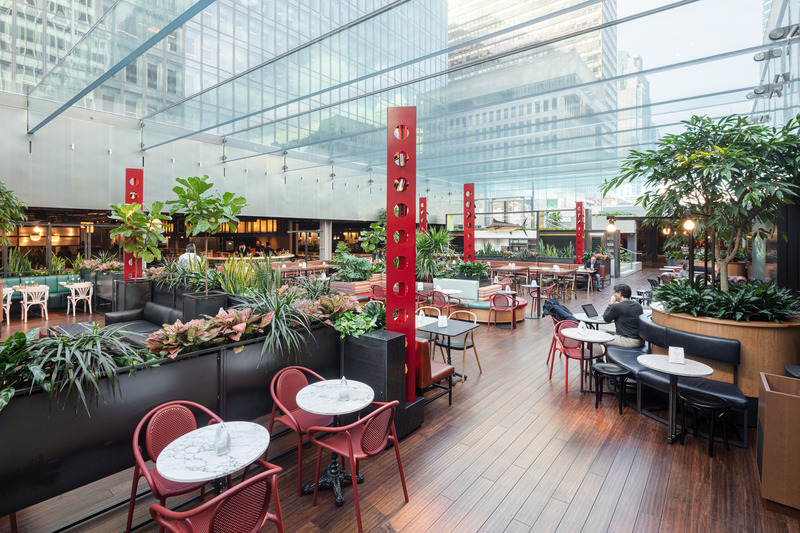 Dossier de presse | 1303-12 - Communiqué de presse | Ouverture officielle du Cathcart Restaurants et Biergarten à Place Ville Marie - Sid Lee Architecture | Menkès Shooner Dagenais LeTourneux Architectes - Design d’intérieur commercial - Crédit photo : TARMAC - Damien Ligiardi