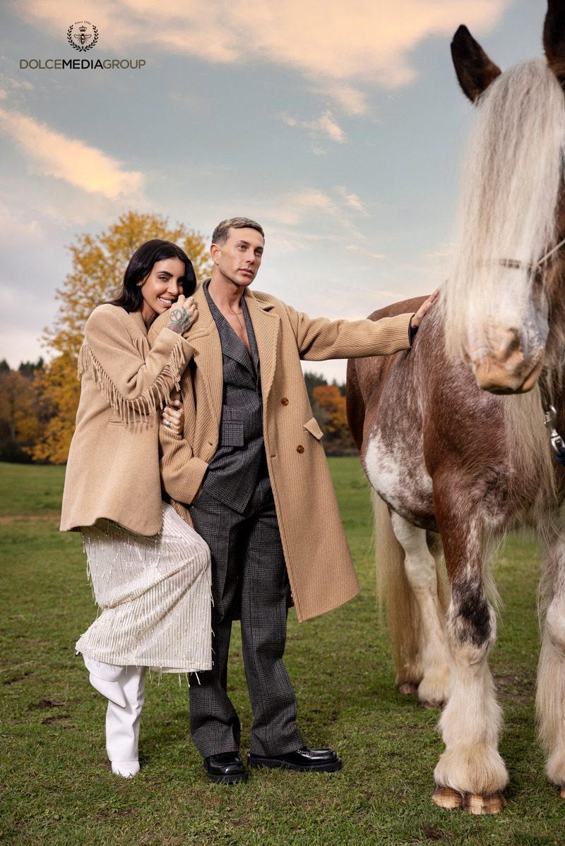 Press kit | 4669-13 - Press release | Dolce Media Group Becomes Exclusive Media Agency for Toronto FC Star Federico Bernardeschi - Dolce Media Group - Lifestyle - Federico Bernardeschi with his wife Veronica Ciardi - Photo credit: Jesse Milns
