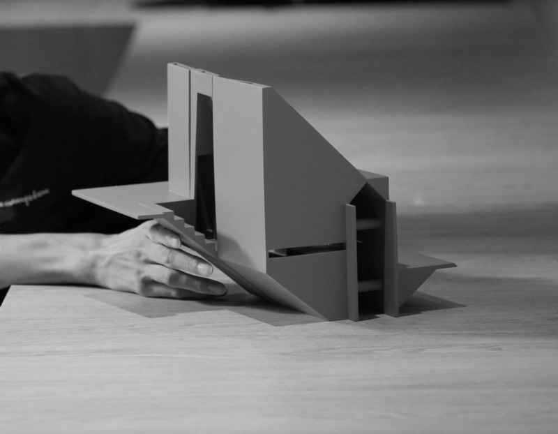 Dossier de presse | 5651-06 - Communiqué de presse | Concrete Pavilion - LIN architecture - Architecture industrielle - handmade model - Crédit photo : lin architecture zhou yanyang