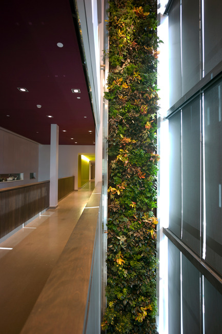 Dossier de presse | 871-01 - Communiqué de presse | La Maison du développement durable ouvre ses portes - Maison du développement durable - Design d’intérieur commercial - Crédit photo : Bernard Fougères