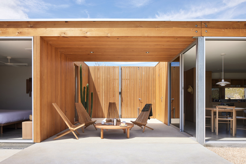Dossier de presse | 7407-01 - Communiqué de presse | The Landing House: A Modern Wood Pavillion - Industry of All Nations - Architecture résidentielle - Crédit photo : Ye Rin Mok