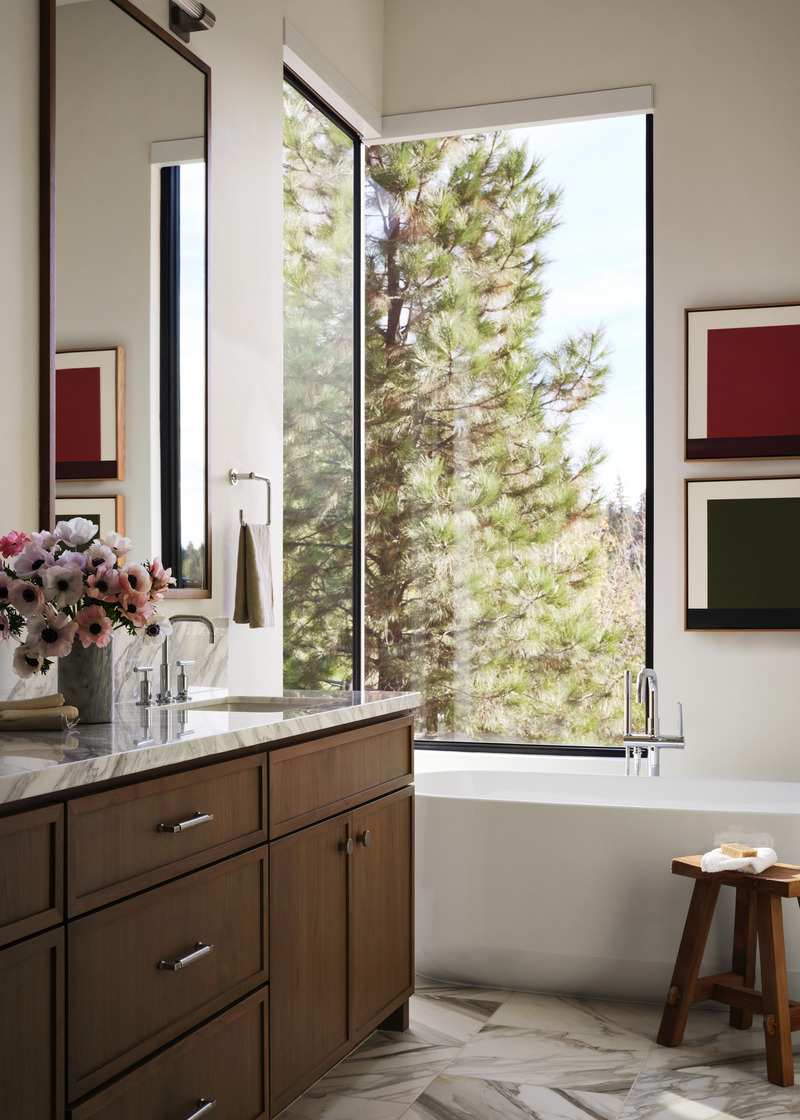 Press kit | 6087-04 - Press release | Rustic Luxury that Blurs the Lines Between Pristine Wilderness and Contemporary Comfort - Daniel Joseph Chenin - Residential Architecture - Photo credit:  David Mitchell 
