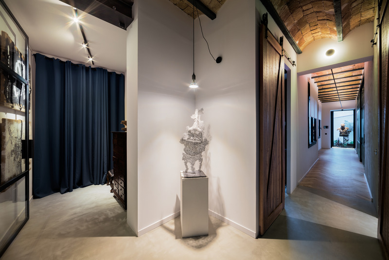 Dossier de presse | 7472-01 - Communiqué de presse | Art Gallery House - Clara Lleal INTERIORISTA - Design d’intérieur résidentiel - Crédit photo :   Felipe Mena 