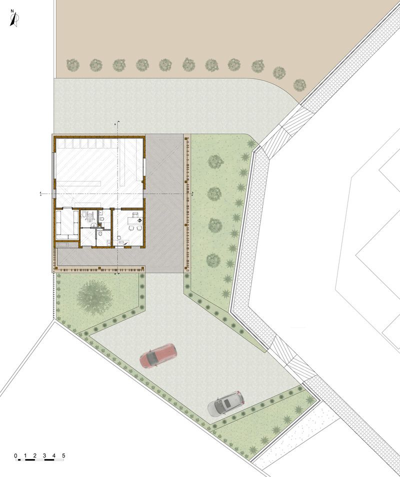 Dossier de presse | 6966-02 - Communiqué de presse | AIDI. Bienvenue dans le garde-manger ! - Mixtura - Architecture institutionnelle - Plan d'étage - Crédit photo : Mixtura