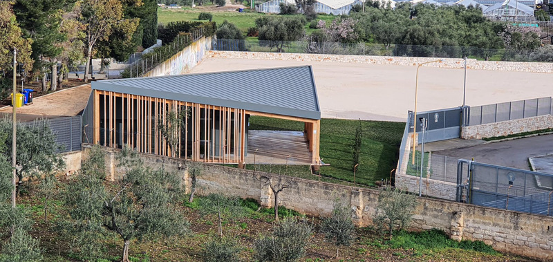 Dossier de presse | 6966-02 - Communiqué de presse | AIDI. Bienvenue dans le garde-manger ! - Mixtura - Architecture institutionnelle -  Le bâtiment vu du sud  - Crédit photo : Cesare Querci
