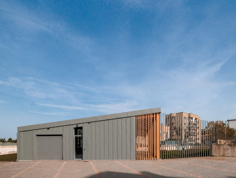 Dossier de presse | 6966-02 - Communiqué de presse | AIDI. Bienvenue dans le garde-manger ! - Mixtura - Architecture institutionnelle -  Façade ouest<br style="">  - Crédit photo : Cesare Querci