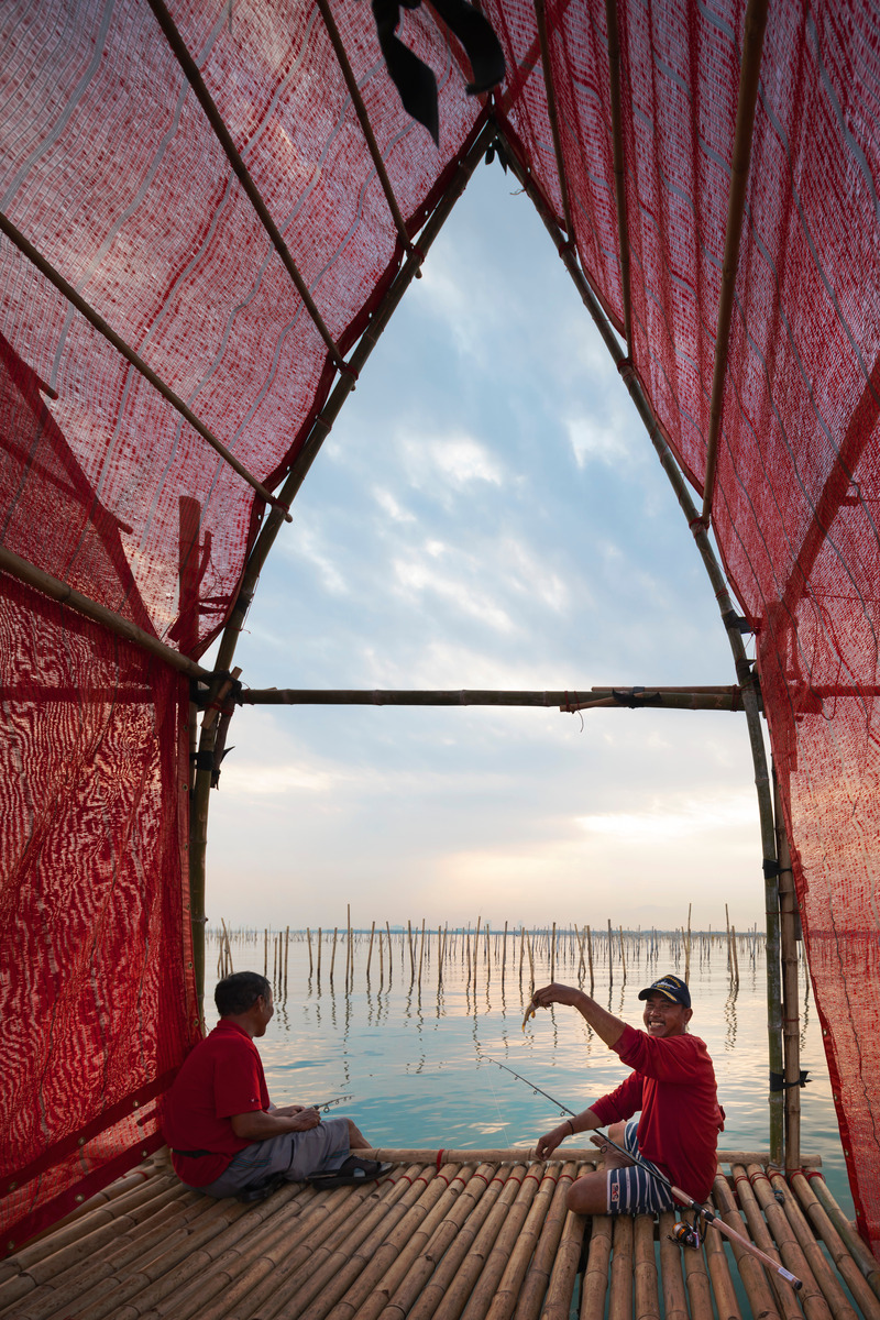 Press kit | 5742-01 - Press release | Angsila Oyster Scaffolding Pavilion - Chat Architects - Institutional Architecture - Photo credit: W Workspace