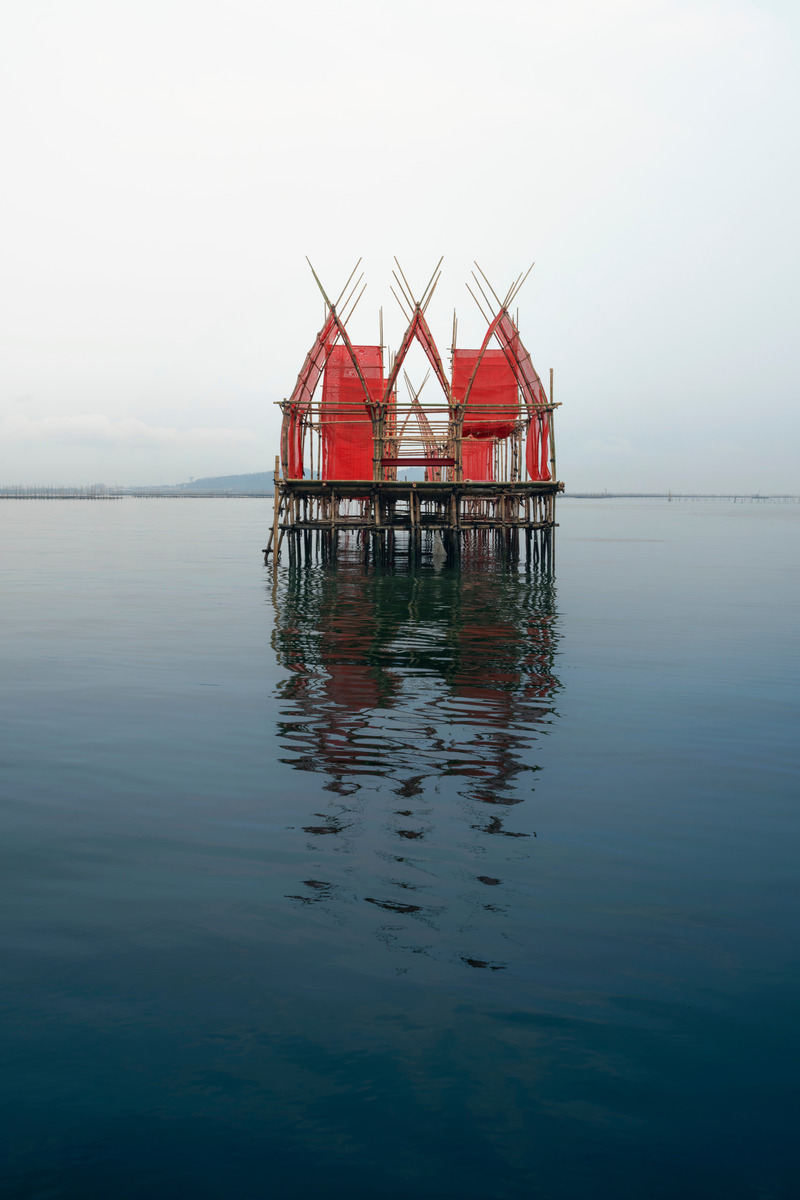 Press kit | 5742-01 - Press release | Angsila Oyster Scaffolding Pavilion - Chat Architects - Institutional Architecture - Photo credit: W Workspace