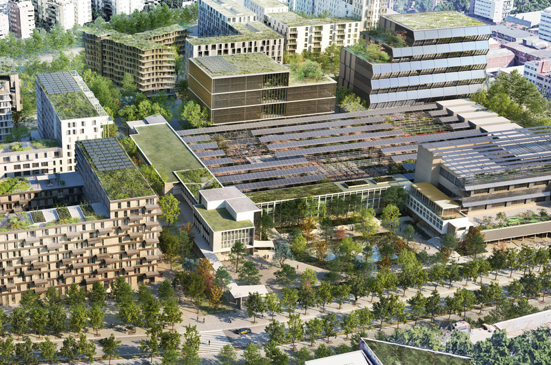 Dossier de presse | 735-04 - Communiqué de presse | Ecodistrict laMercedes in Barcelona - Batlleiroig - Design urbain - Crédit photo : SBDA