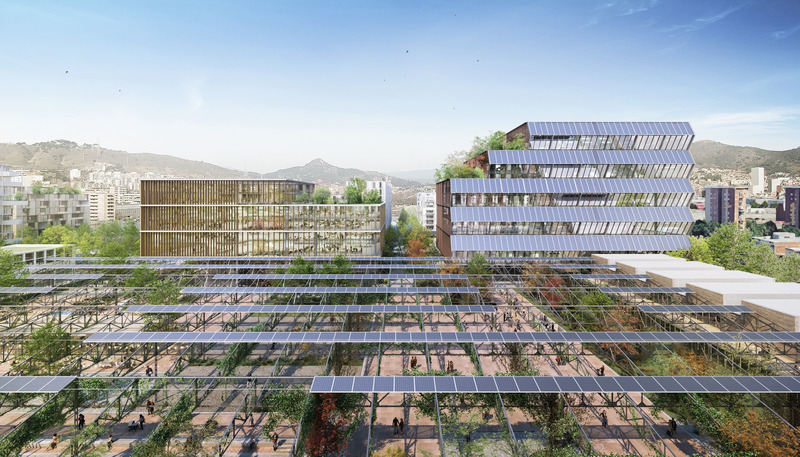 Dossier de presse | 735-04 - Communiqué de presse | Ecodistrict laMercedes in Barcelona - Batlleiroig - Design urbain - Crédit photo : SBDA