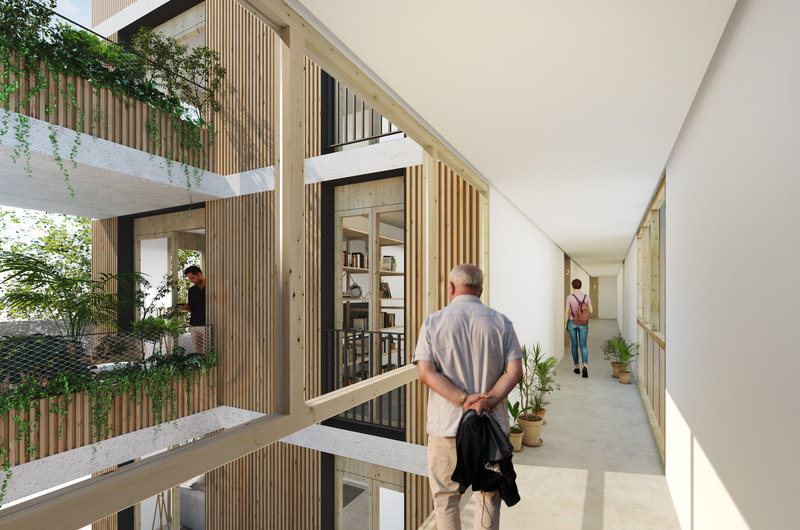 Dossier de presse | 735-04 - Communiqué de presse | Ecodistrict laMercedes in Barcelona - Batlleiroig - Design urbain - Crédit photo : SBDA