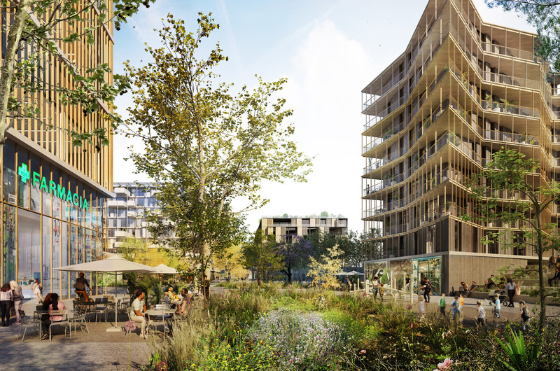 Dossier de presse | 735-04 - Communiqué de presse | Ecodistrict laMercedes in Barcelona - Batlleiroig - Design urbain - Crédit photo : SBDA