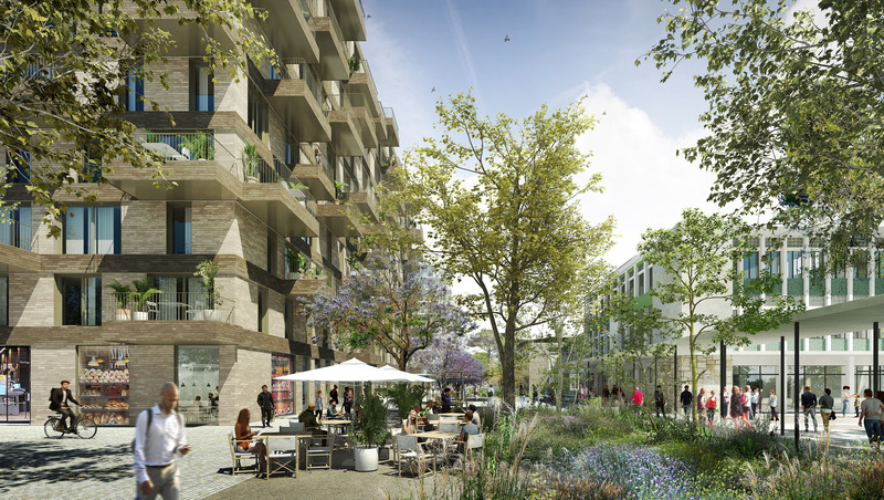 Dossier de presse | 735-04 - Communiqué de presse | Ecodistrict laMercedes in Barcelona - Batlleiroig - Design urbain - Crédit photo : SBDA