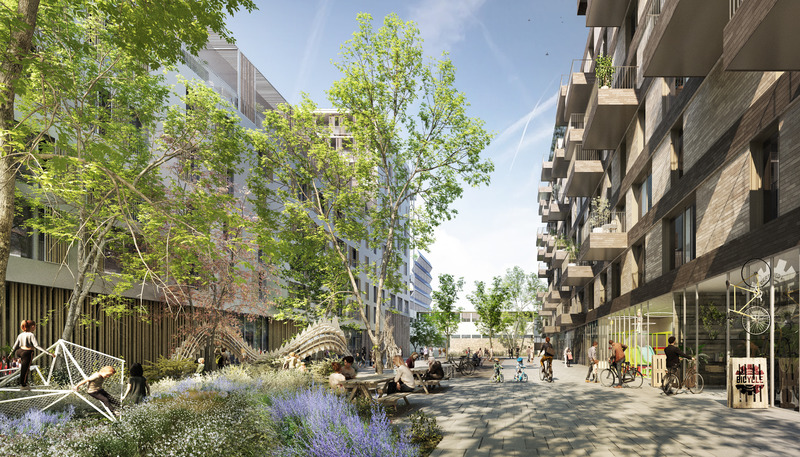 Dossier de presse | 735-04 - Communiqué de presse | Ecodistrict laMercedes in Barcelona - Batlleiroig - Design urbain - Crédit photo : SBDA