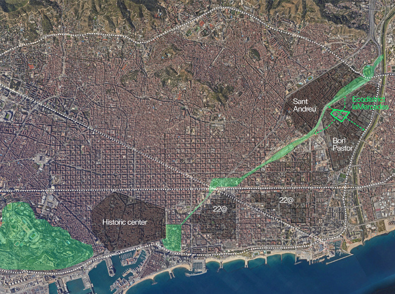 Dossier de presse | 735-04 - Communiqué de presse | Ecodistrict laMercedes in Barcelona - Batlleiroig - Design urbain - Crédit photo : Batlleiroig