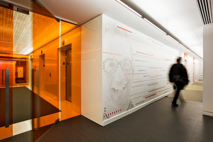 Press kit | 865-02 - Press release | Astral Media - Lemay - Commercial Interior Design - Espace de circulation interactif - Photo credit: Claude-Simon Langlois