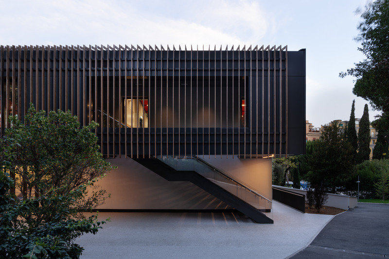 Dossier de presse | 7473-01 - Communiqué de presse | The Dome: A New University Pavilion - Alvisi Kirimoto - Architecture institutionnelle - Lateral view - Crédit photo :  Marco Cappelletti 