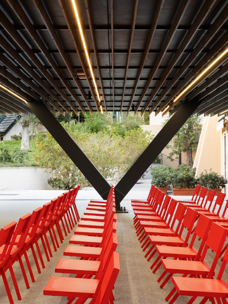 Dossier de presse | 7473-01 - Communiqué de presse | The Dome: A New University Pavilion - Alvisi Kirimoto - Architecture institutionnelle - Open Air space - Crédit photo :  Marco Cappelletti 