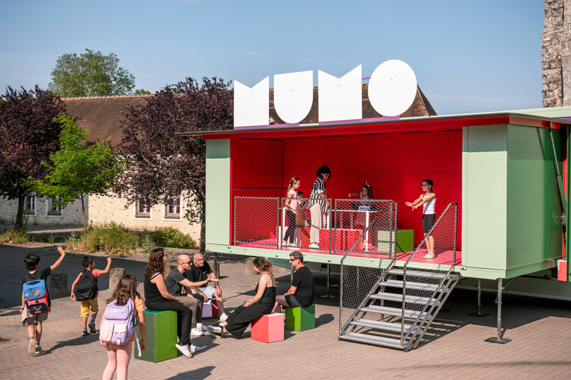 Dossier de presse | 972-07 - Communiqué de presse | MuMo x Centre Pompidou - Hérault Arnod Architectures - Évènement + Exposition - Crédit photo : Cyrille Weiner