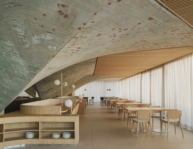 Press kit | 3766-03 - Press release | Restaurant MMC, Brutalism Over the Sea - Zooco Estudio - Commercial Interior Design - Restaurant MMC - Photo credit: David Zarzoso